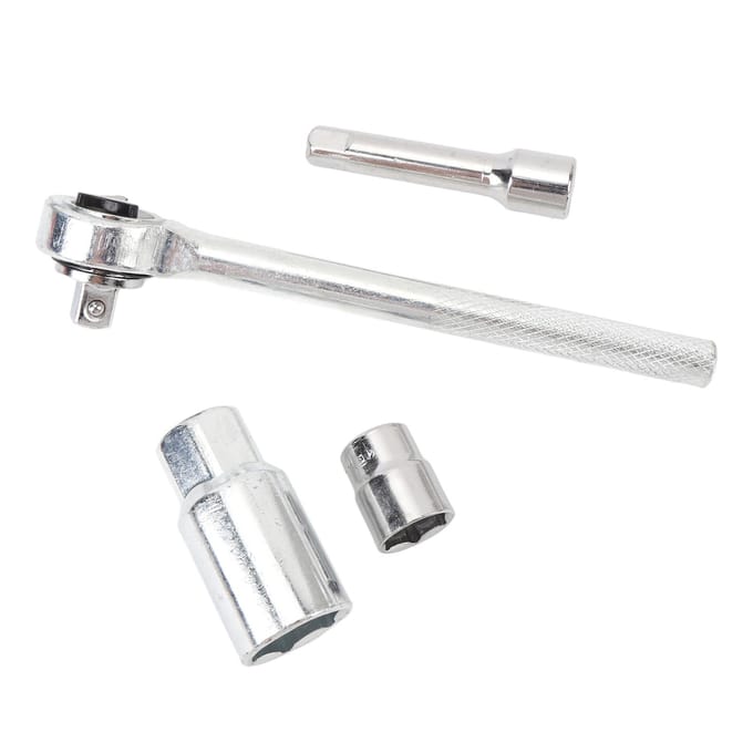 40 STUKS SAE Metrisch Dopsleutelset Efficiënte Universele Pasvorm 14 Inch 38 Inch Aandrijf Dopsleutelset voor white