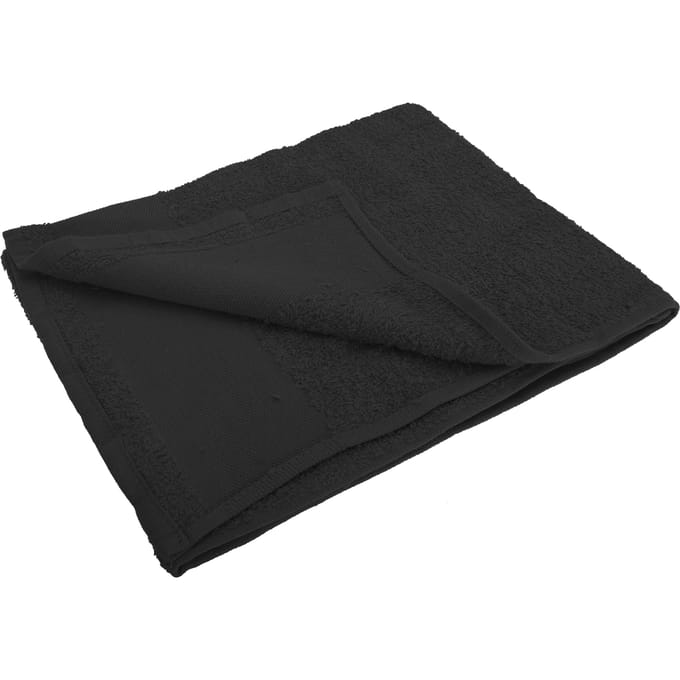 SOLS Eiland 50 Handdoek (50 X 100cm) (Zwart)