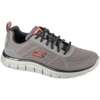 Skechers Track Lusher heren sneakers grijs