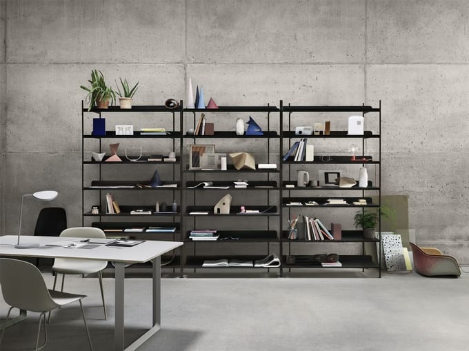 Muuto - Compile schappensysteem - zwart - Configuratie 5