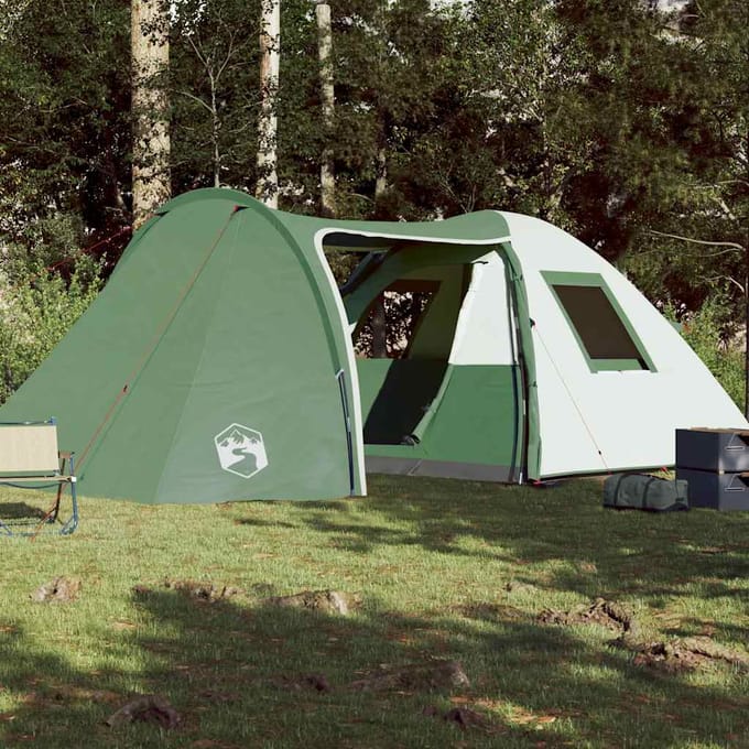 vidaXL - Koepeltent - 6-persoons - waterdicht - groen