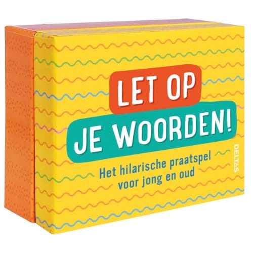 Deltas Let op je woorden! Bordspellen Educatieve boeken (spelletjes en raadsels)
