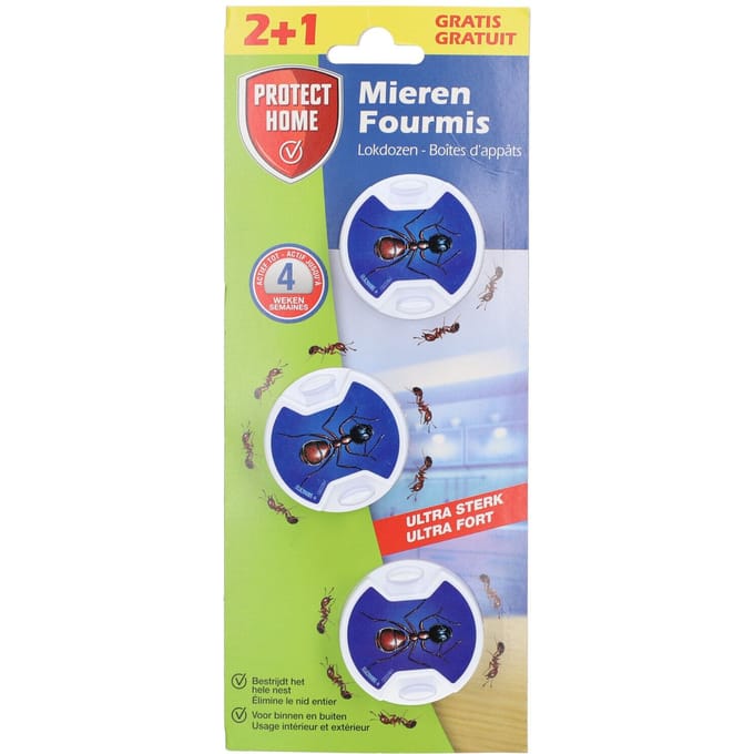 Protect Home Mierenlokdozen 3 Stuks