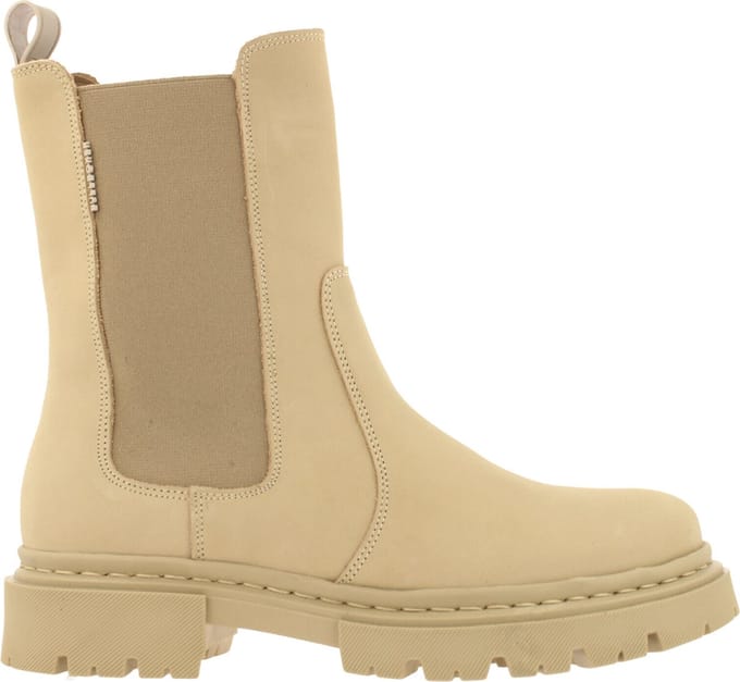 Bullboxer - Chelsea Boot - Female - Beige/Taupe - 40 - Laarzen
