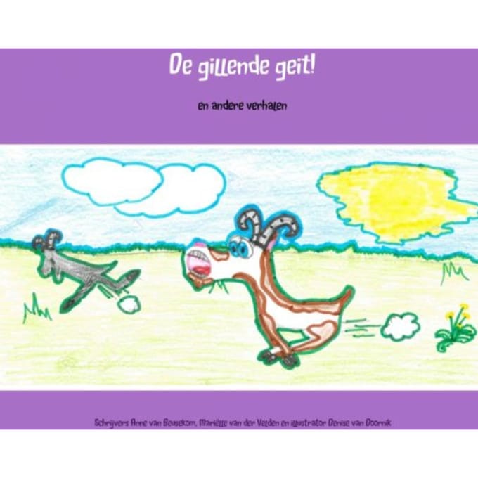 De Gillende Geit! - Velden en illustrator Denise van