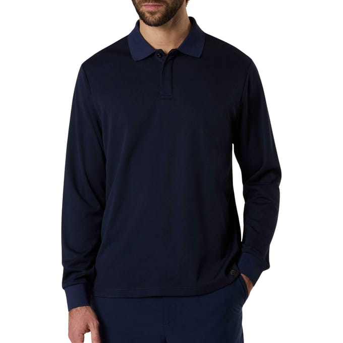North Sails LS Basic Polo Heren - Maat S