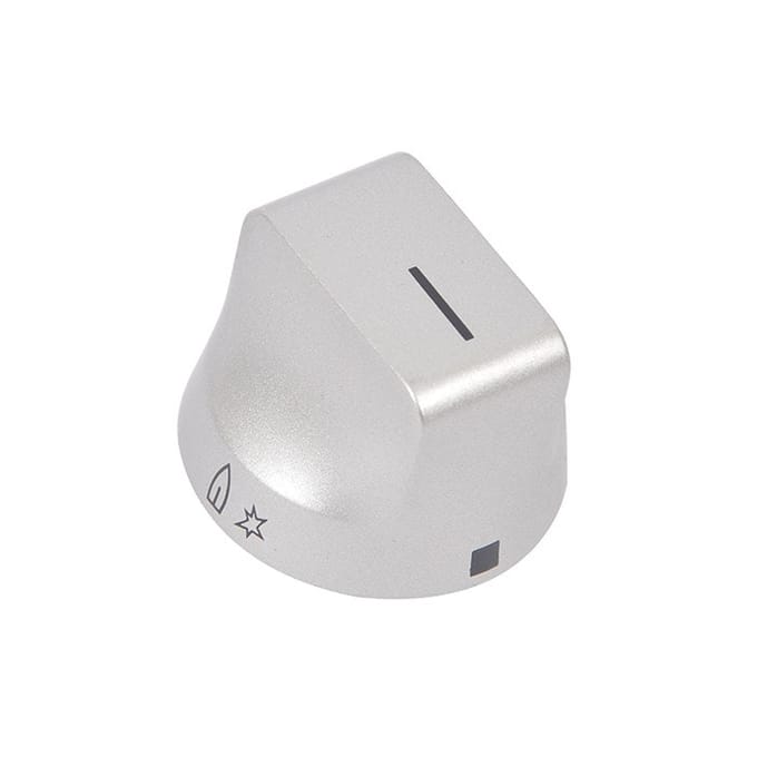 AEG Bedieningsknop kookplaat, zilver 3550377240