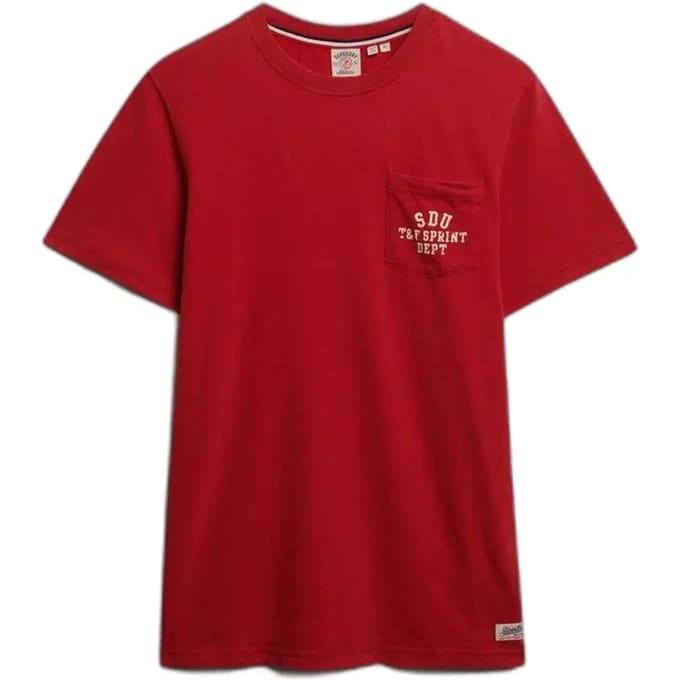 Superdry - Vintage Prep Relaxed Pocket T-shirt - Heren - T-shirts