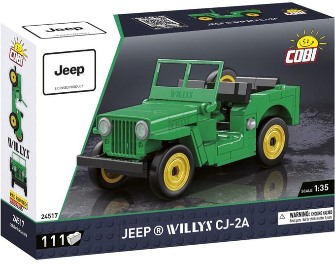 COBI 24517 JEEP WILLYS CJ-2A