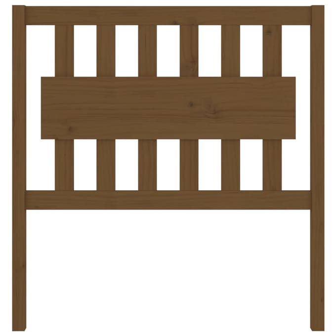 vidaXL - Hoofdbord - 95,5x4x100 - cm - massief - grenenhout - honingbruin