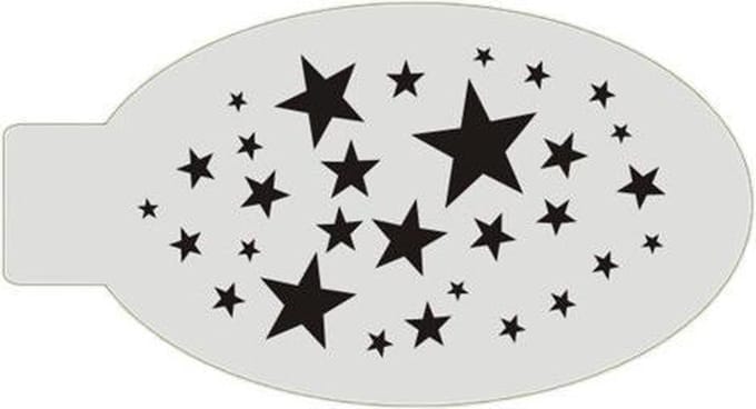 Schmink Sjabloon BadAss 1039 Stars