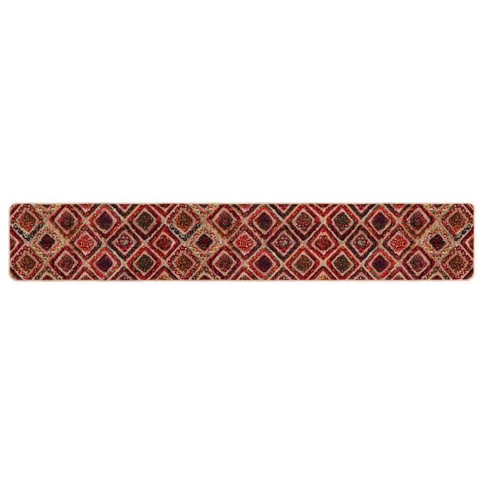 vidaXL - Tapijt - Runner - MARSA - Meerkleurig - 50 - x - 300 - cm - Polyester - en - PVC