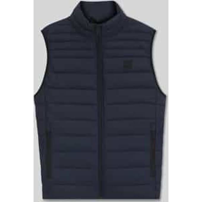 Slim fit bodywarmer met labelpatch, model 'ODENO2'