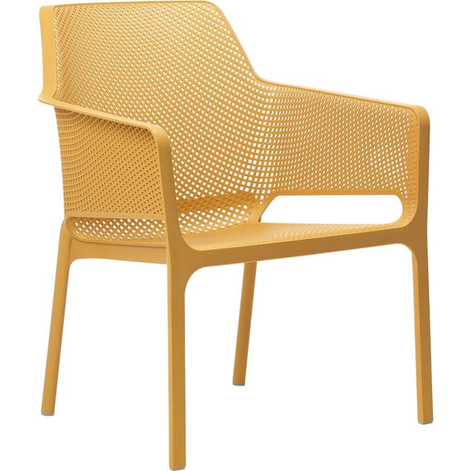 Nardi Net Relax - Tuinstoel - Geel - Kunststof