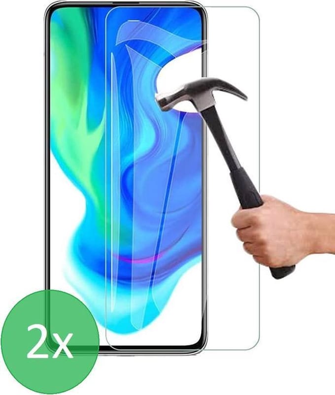 Geschikt Voor: Xiaomi Poco F2 Pro / Redmi K30 Pro - 2x Screenprotector - screen protector - glas - bescherm - beschermglas