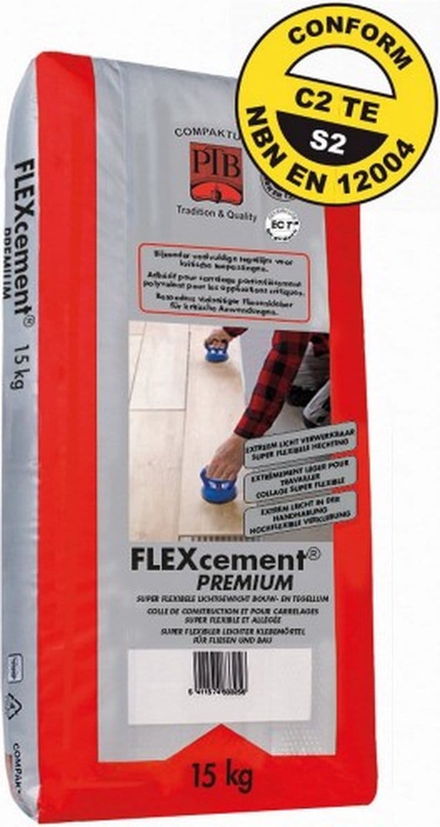 Compactuna Comforflexcement Premium wit S2 15K verkoop per zak