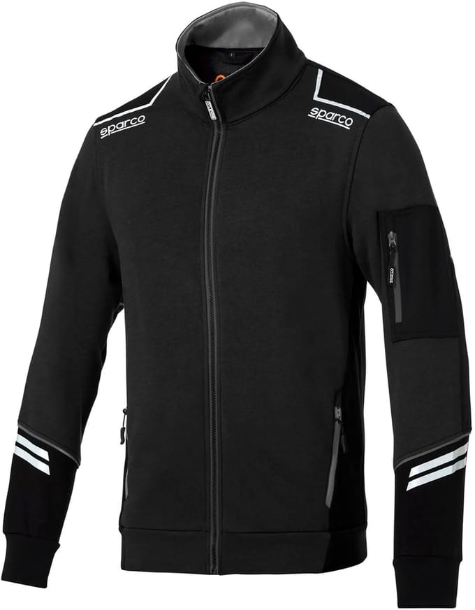Sparco Full Zip Tech Alabama Vest - Groen - Maat XXXL