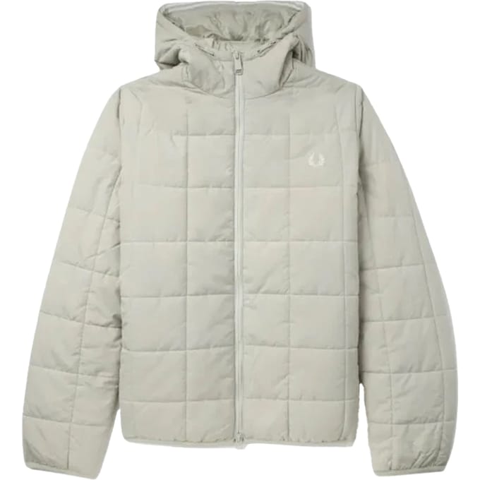 Fred Perry Geïsoleerd, gewatteerd herenjack Grid (Oester)