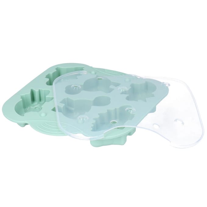 6 Holte Dierenvormige Cakevorm Siliconen Vorm DIY Chocolade Dessert Pudding Maakvorm Keuken white
