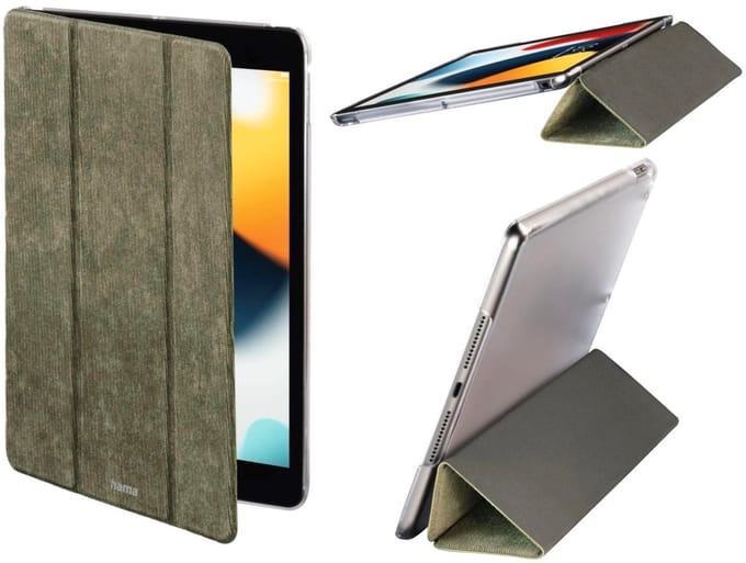 Tablethoes Cali Clear Olive voor Apple iPad 7/8/9 10.2"