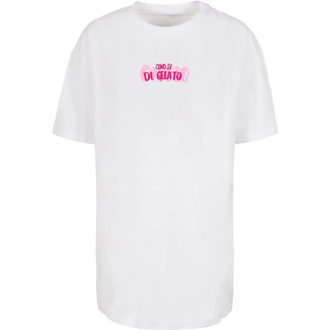 Dames-T-shirt Merchcode Cono Di Gelato