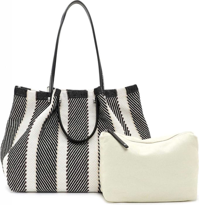 SURI FREY Schoudertas Elly Shopper Black Veelkleurig