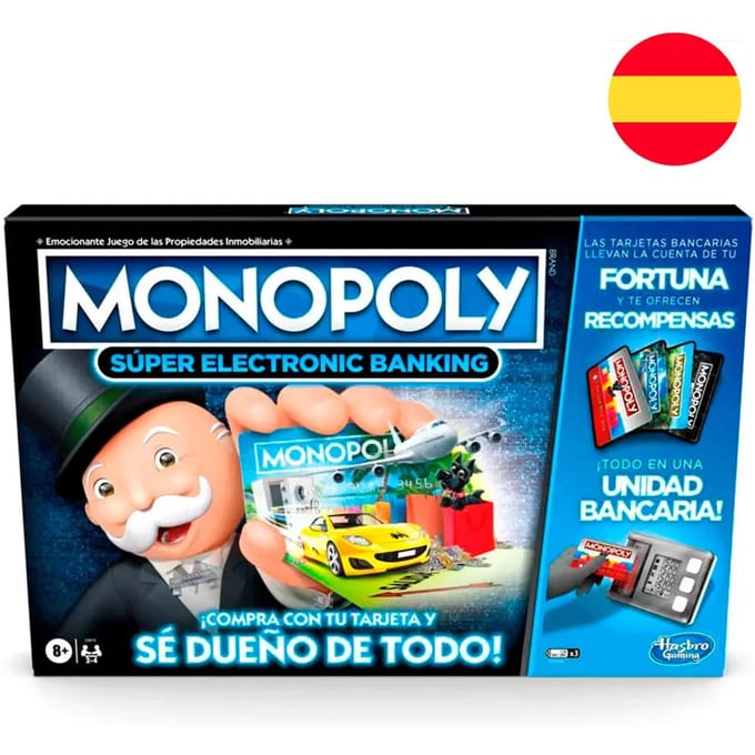 Bordspellen Hasbro Super Electronic Banking