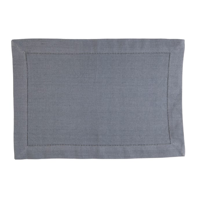 Indi Placemat grijs 35x50cm (set of 4)