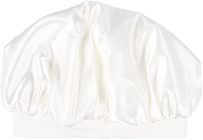 Beauty Pillow® Satin Bonnet - Pearl (verstelbaar)