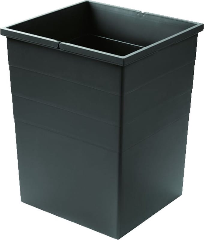 Binnenemmer 55 Ltr Donker grijs 029 Doeco Voor spoelkastladen
