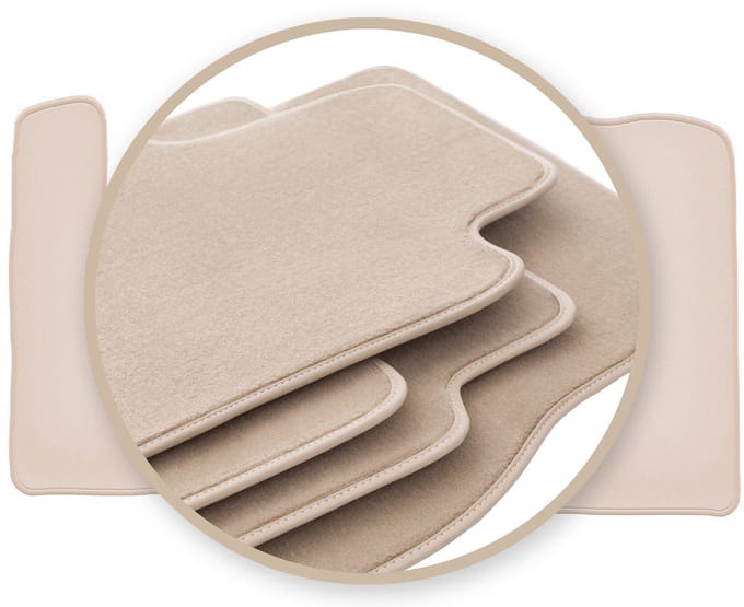 PREMIUM beige matten voor: Scania R truck 2018-