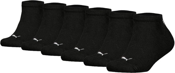 Puma - Kids Sneakersokken - 6 Pack - Maat 23-26