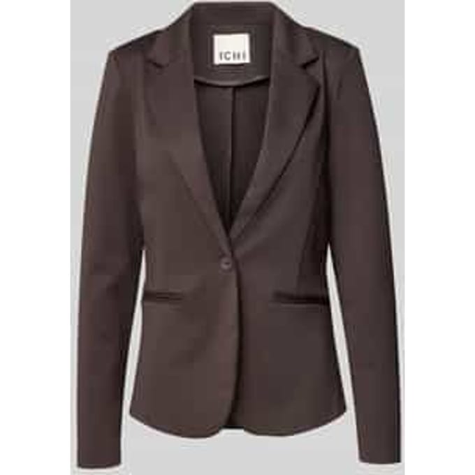 Slim fit blazer met paspelzakken, model 'KATE'