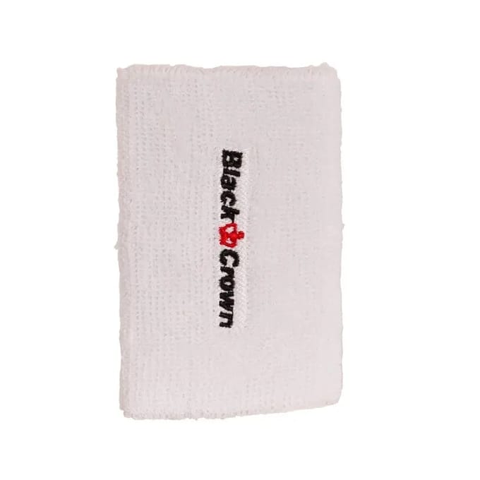 Pak 2 zwarte kroon lange polsbandjes Blanco ÚNICA