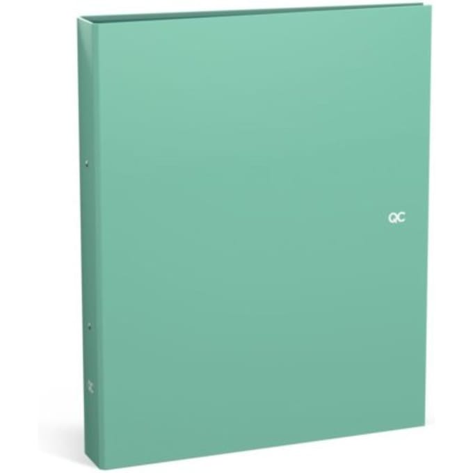 Qc colour - ringband a4, 23 ringen, spearmint