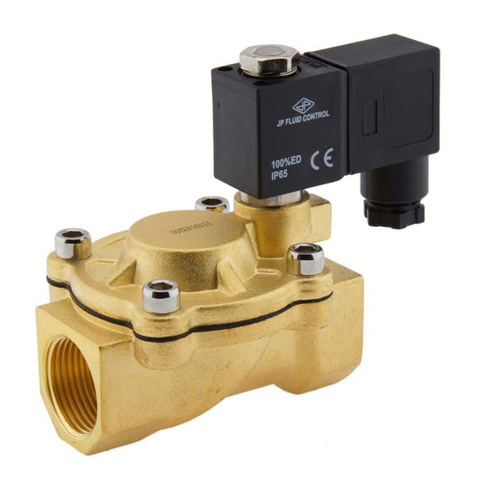 Magneetventiel CM-IA 3/4'' compact messing EPDM 0.5-12bar 12V DC - CM-IA034B200E-012DC
