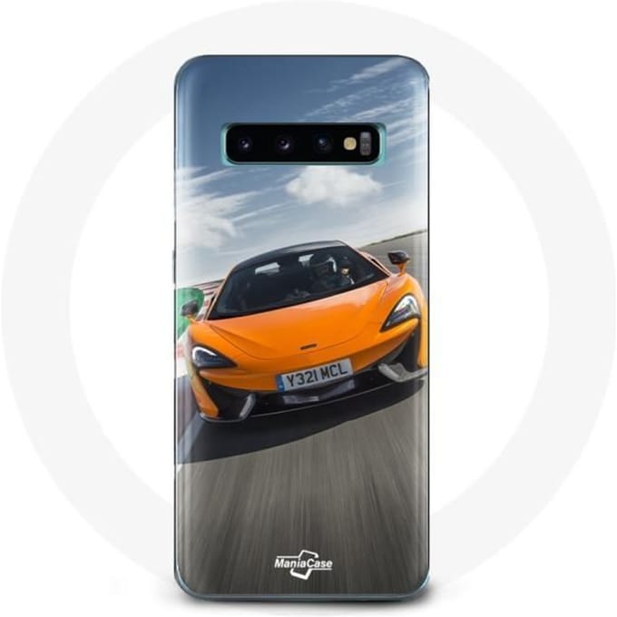 Case voor Samsung Galaxy S10 plus Formule 1 McLaren Oranje