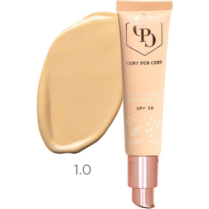 Cent Pur Cent Liquid Mineral Foundation 1.0 30ml