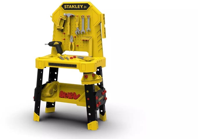 Stanley Jr. – Pretend Workbench voor kinderen speelgoed gereedschap