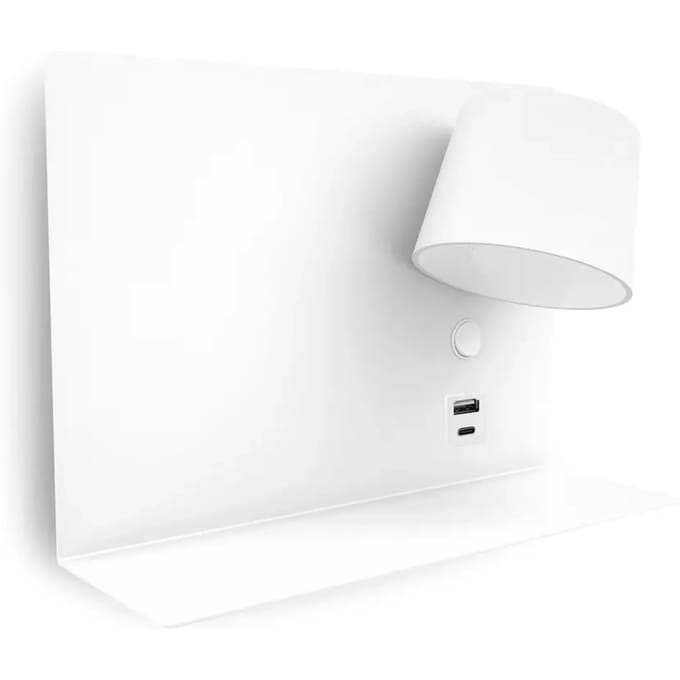 Applique Muur met Lezer Exo lighting Serene Left SMD 732lm(434lm) CRI80 3000K USB A-USB C
