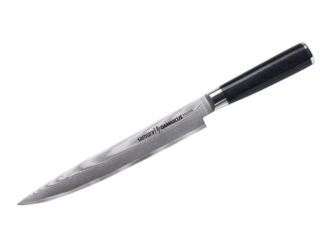 Samura Damascus Vleesmes 24,5cm - Damaststaal 67 lagen - G-10