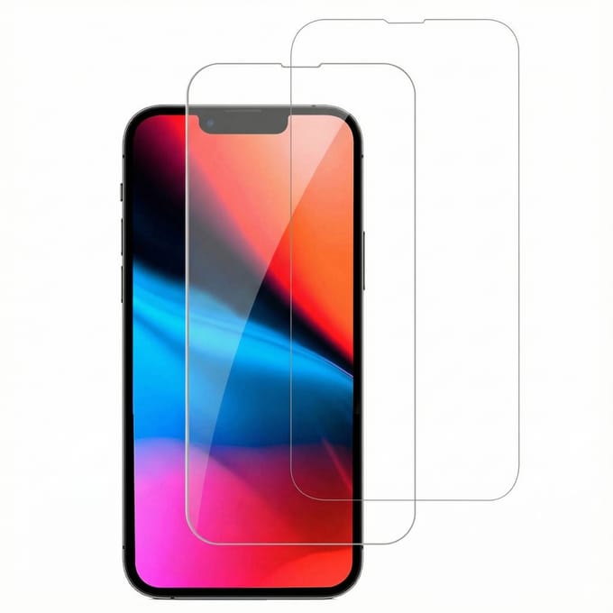 Accezz Screen Protector - Geschikt voor Apple iPhone 14 Plus / 13 Pro Max - 2 Pack Glass Screenprotector