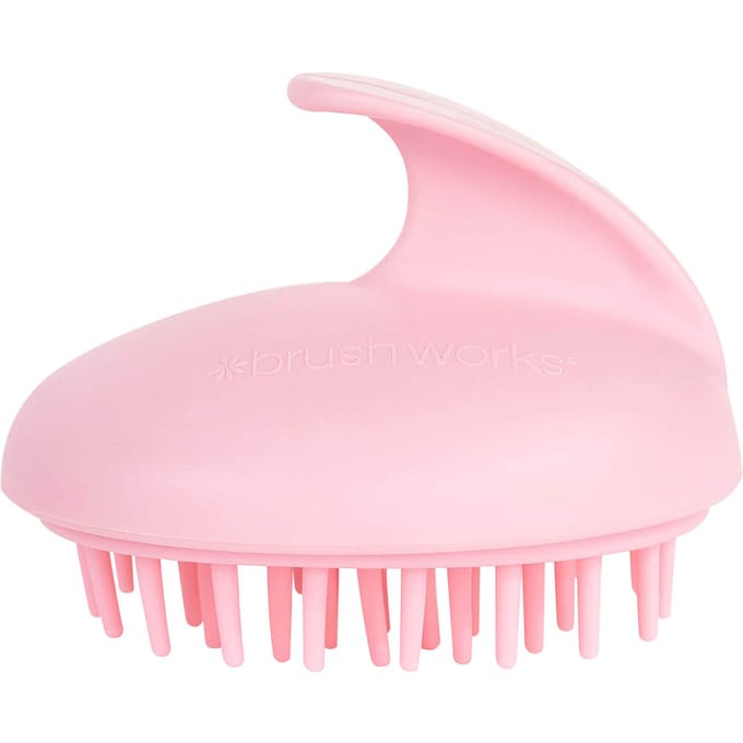 brushworks Scalp Massaging Brush &amp; Hair Oil Applicator 2 st