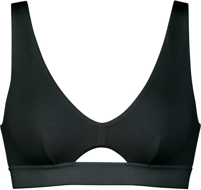 Naturana - Katoenen soft bh - 5735 - Zwart - 95B