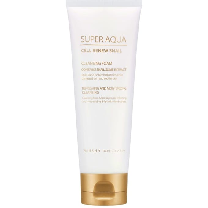 MISSHA - Cell Renew Snail Foaming Cleanser 2026 Version - 100ml