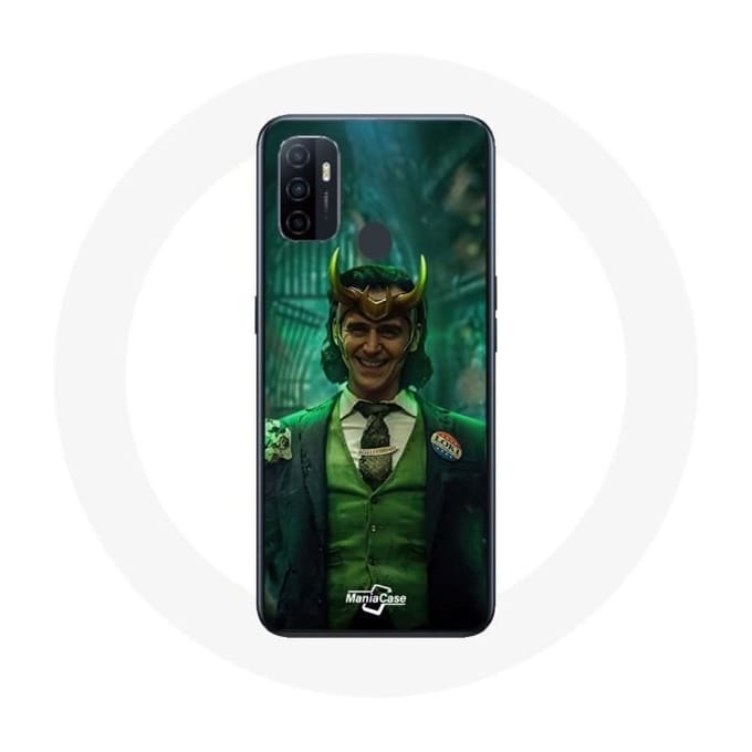 Coque - Maniacase - Oppo A53 - Souple - Noir - Loki Thor Ragnarok
