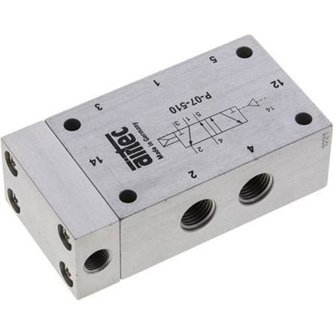 5/2 G1/4'' Luchtgestuurd Ventiel ATEX 1.5-10bar/21.0-140psi Airtec