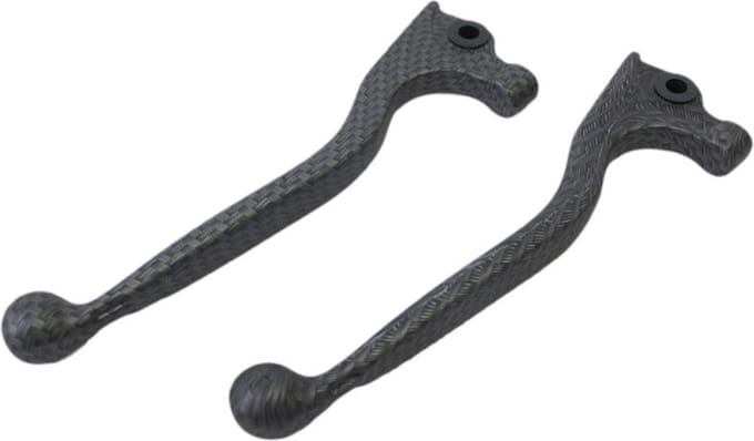 Remgreepset Peugeot Speedfight 1-2 Carbon dubbel disc