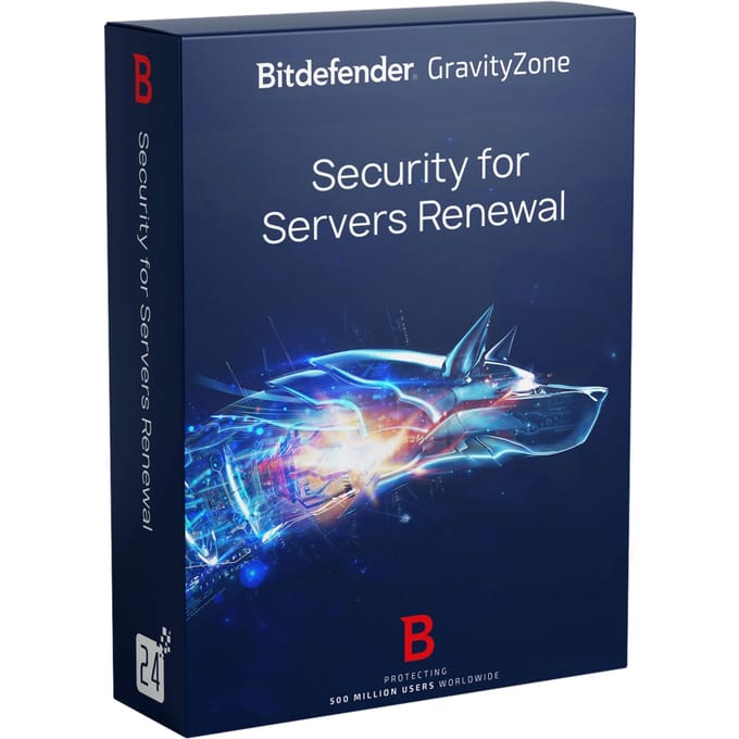Bitdefender GravityZone Security for Servers Renewal 1 Jaar 1 - 9 Gebruiker(s) Bedrijf