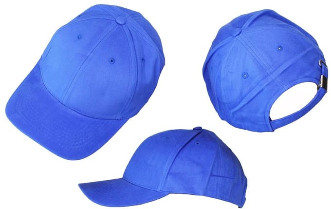 Basic Blanco Pet Blauw 3 Stuks